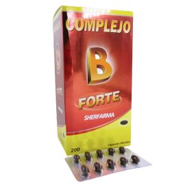 Complejo B Forte X 200 Cap Bla