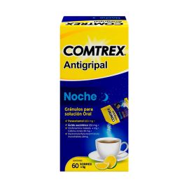 Comtrex Antigripal Noche Gran P Sol Oral X60 Sobres