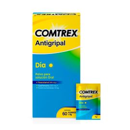 Comtrex Antigripal Dia Polvo P Sol Oral X 60 Sobres