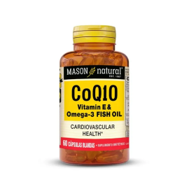 Coq10 Vitamin E& Omega 3 Fish Oil 60 Softg