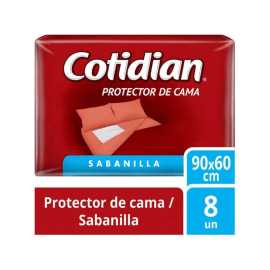 Cotidian Protector De Cama X 8 Unid