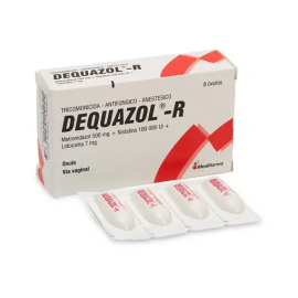 Dequazol R Nf 500Mg 100 000Ui X 8 Ovulos