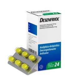 Desenfriol X24 Comprimidos Recubiertos