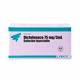 Diclofenaco 75Mg/3Ml X100 Ampollas