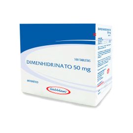 Dimenhidrinato 50Mg X 100 Tabletas