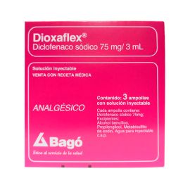Dioxaflex 75Mg 3Ml Sol Iny X 3 Amp