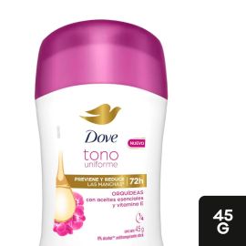 Dove Oferta Desodorante Barra 45 G Mellizos Tono Uniforme Orquideas