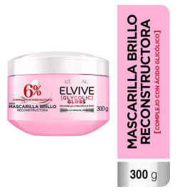 Elvive Mascarilla Glycolic Gloss Brillo Reconst 300G
