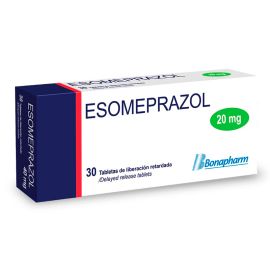 Esomeprazol 20Mg Tab De Libercion Retardada
