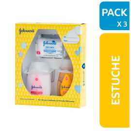 Estuche Johnsons Baby N P X 3