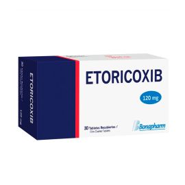 Etoricoxib 120 Mg X 30 Tabletas Recubiertas