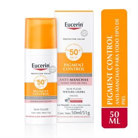 Protector Solar Facial Eucerin Pigment Control FPS50+