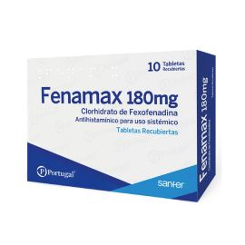 FENAMAX 180 MG X10 TABLETAS RECUBIERTA