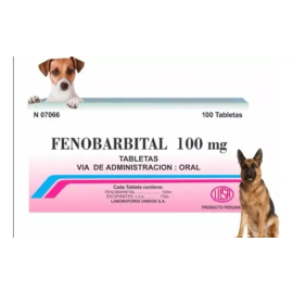 Fenobarbital 100Mg X 100 Tabletas