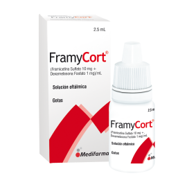 Framycort (10Mg+1Mg)/Ml SoluciãN OftãLmica X 2.5Ml