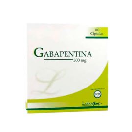 Gabapentina 300Mg X 100 Capsulas