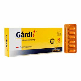 Gardil 500Mg X 6 Tabletas Recubiertas