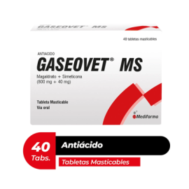 Gaseovet Ms X 40 Tab Mastic