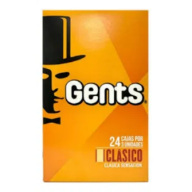 Preservativo Gents Clasico X 3 Unidades