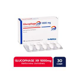 Glucophage Xr 1000 Mg Col Lp 30 Unidades