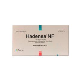 Hadensa Nf 10 Supositorio
