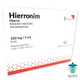 Hierronim 100 Mg 5Ml Sol. Iny