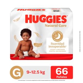 Huggies Natural Care Paqueton G X 66