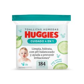 Huggies PaãO Humedo Cuidado 4 En 1 X 184