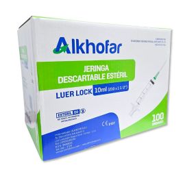 Jeringa 10Ml Con Aguja 21Gx 1 1/2 X 100 Top Medic
