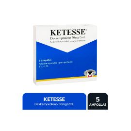 Ketesse 50Mg/2Ml Ampoll X 5 Un