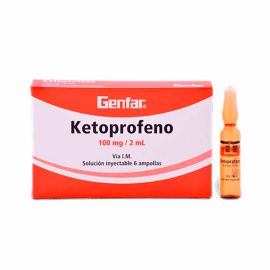Ketoprofeno Amp Im 100 2Ml X 6