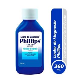 Leche De Magnesia Phillips 400/5Ml Sup Oral 120 Ml