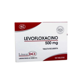 Levofloxacino Lbg 500 Mg Tab Recubierta X100