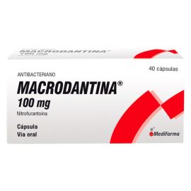 Macrodantina 100 Mg X40 Capsulas