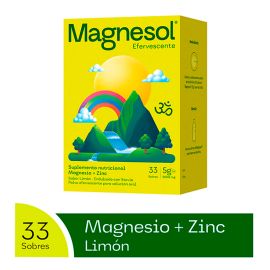 Magnesol Limon 5Gr X33 Sobres