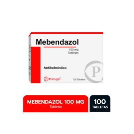 Mebendazol 100 Mg X 100 Tab