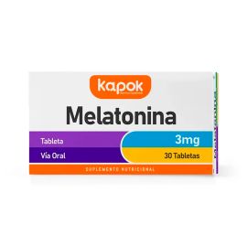 Melatonina 3Mg X 30 Tabletas