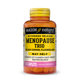 Menopause Trio Black Cohosh Flaxseed & Soy 30 Tab Libre Pr