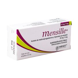 Mensille Amp 25Mg/5Mg X 1 Unid