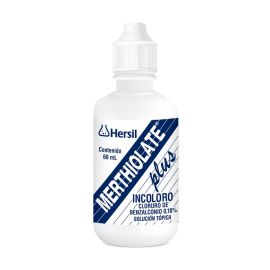Merthiolate Plus Incolor 60 Ml