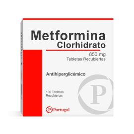 Metformina 850 Mg X 100 Tab