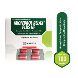 Miofedrol Relax Plus Nf X 100 Tab