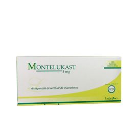 Montelukast 4Mg X 100 Tabletas Masticables