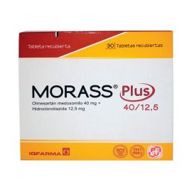 Morass Plus Olmesartan Hidroc 40Mg 12 5Mg X 30Tab