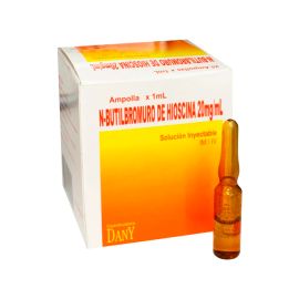 N Butilbromuro De Hioscina 20Mg Ml