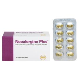 Neoalergine Plus 10Mg X 30 Capsulas
