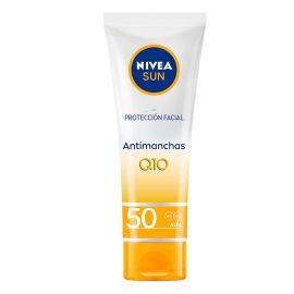 Nivea Solar Bloqueador Fps 50 X050 Ml Facial Anti Edad Q10 Antipigmento