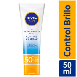 Nivea Solar Bloqueador Fps 50X 050 Ml Facial Controã Anti Brillo