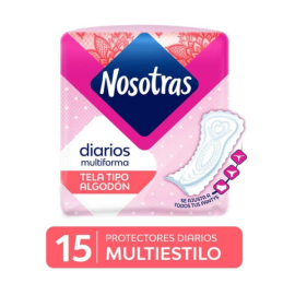 Nosotras Diarias Multiestilo X 15 U