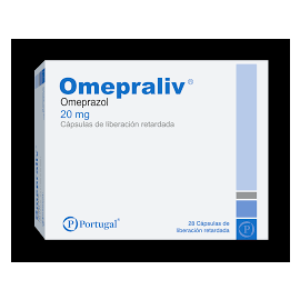 Omepraliv (Omeprazol 20Mg) X 28 Cap